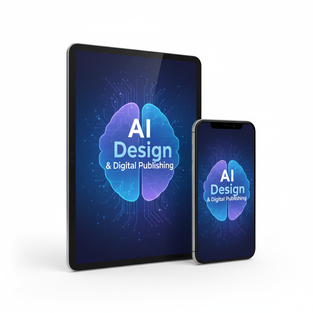 AI Design E-Book Mockup