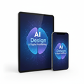 AI Design E-Book Mockup