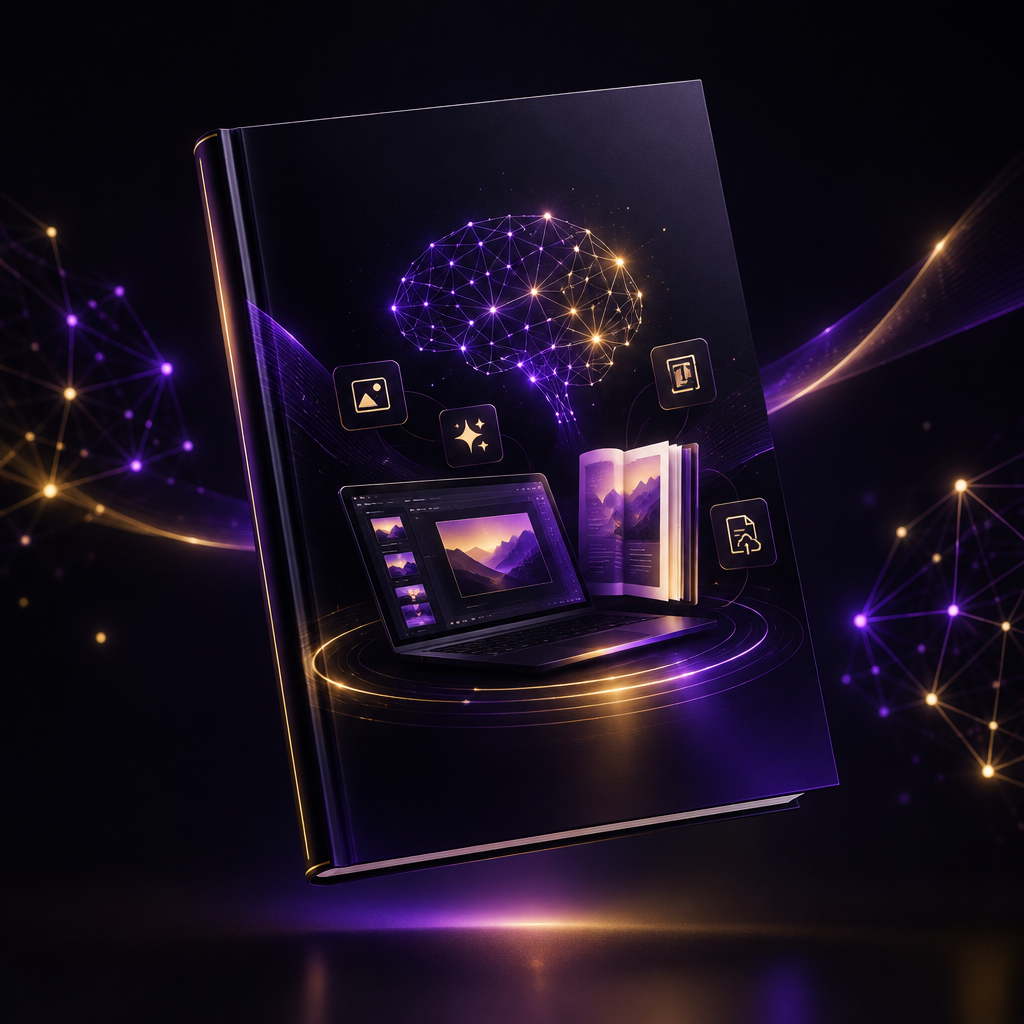 AI E-Book Mockup