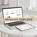 Canva Brand Kit Templates Bundle – Build a Professional Brand in Minutes