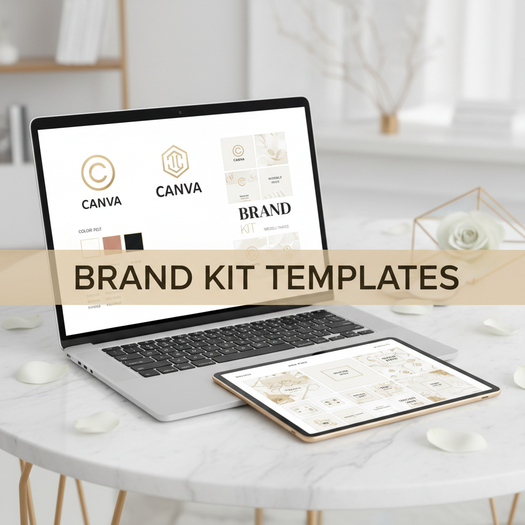 Canva Brand Kit Templates Bundle – Build a Professional Brand in Minutes
